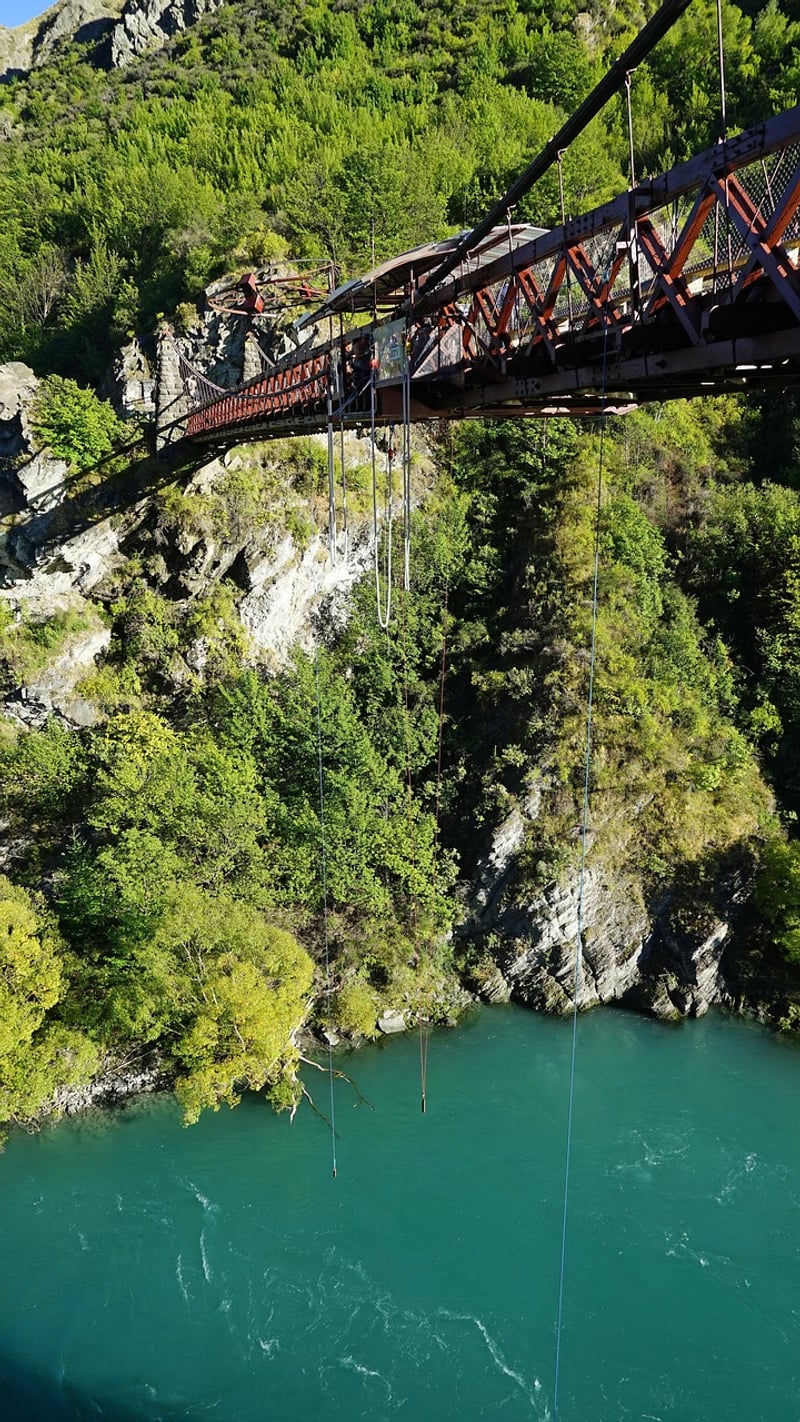 Bungee Jumping in Queenstown, New Zealand