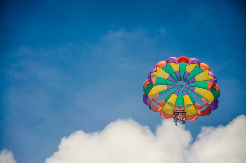 Skydiving in Interlaken, Switzerland